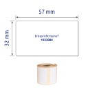 57 x 32 mm méretű nyomtatható öntapadós etikett címke.