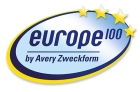 A europe100 nyomtatható öntapadós etikett címkék Németországban készülnek.
