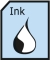 Tintasugaras nyomtatóval nyomtatható öntapadós iratrendező címke.