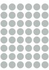 13 mm átmérőjű színes öntapadó jelölőcímke.