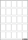 15 x 20 mm méretű kézzel írható öntapadó jelölő címke